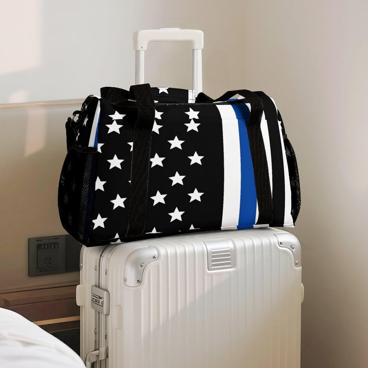 Large Capacity Duffel Bag for Gym Sports Travel Simple Organization Weekender Overnight