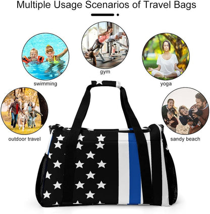 Large Capacity Duffel Bag for Gym Sports Travel Simple Organization Weekender Overnight