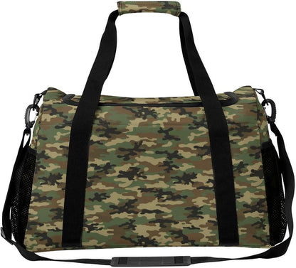 Large Capacity Duffel Bag for Gym Sports Travel Simple Organization Weekender Overnight