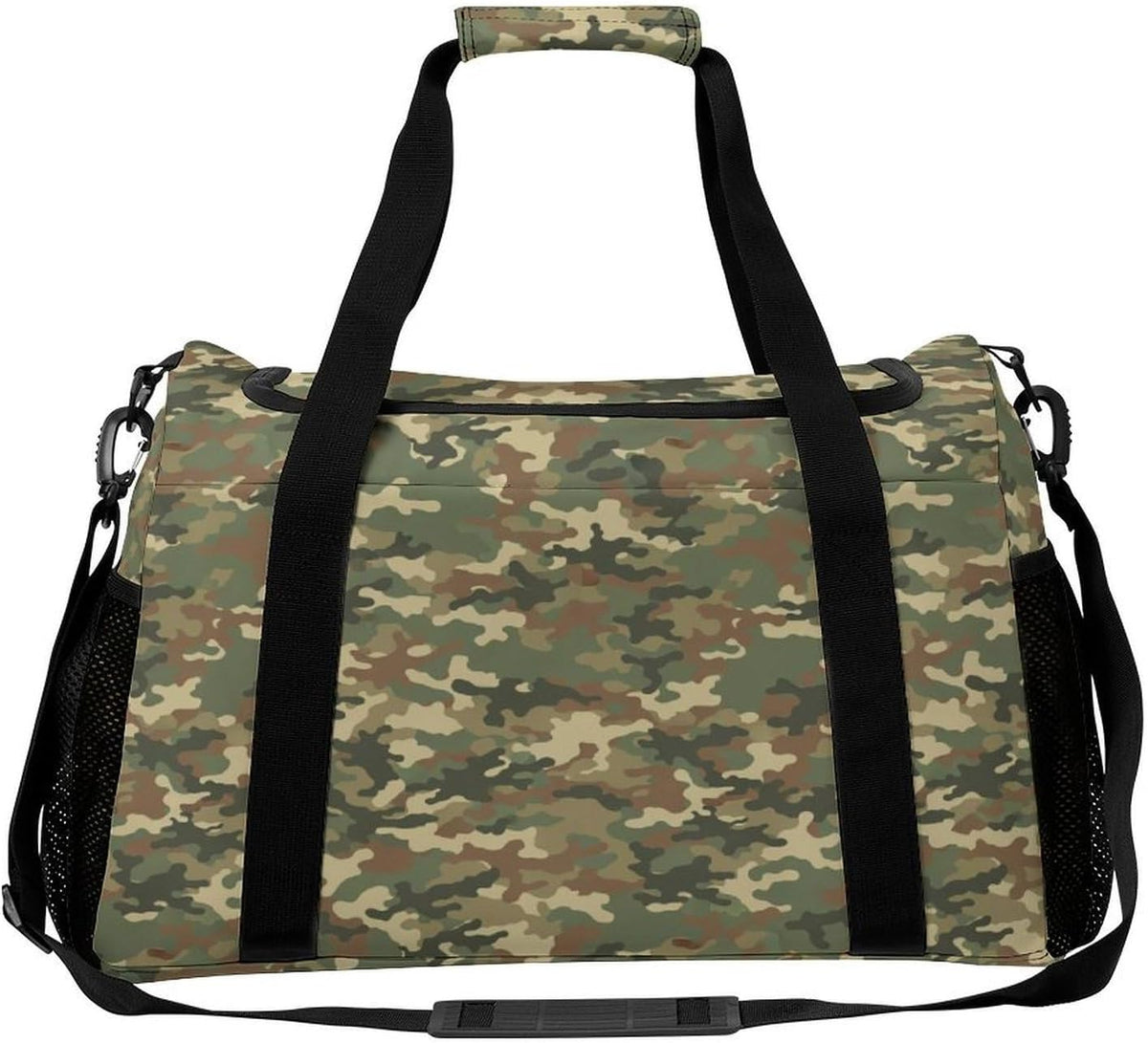 Large Capacity Duffel Bag for Gym Sports Travel Simple Organization Weekender Overnight