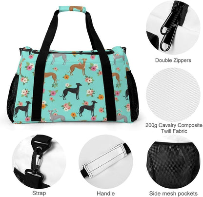 Large Capacity Duffel Bag for Gym Sports Travel Simple Organization Weekender Overnight