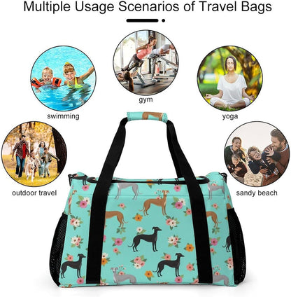 Large Capacity Duffel Bag for Gym Sports Travel Simple Organization Weekender Overnight