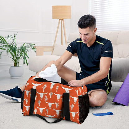Large Capacity Duffel Bag for Gym Sports Travel Simple Organization Weekender Overnight
