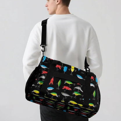 Large Capacity Duffel Bag for Gym Sports Travel Simple Organization Weekender Overnight