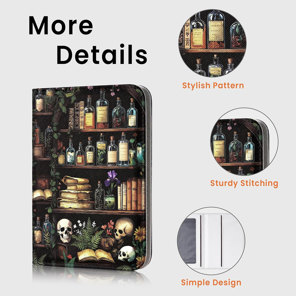 Mayski Passport Holder for Travel, Cute Passport Cover for Men and Women, 2 Pack family Passport Wallet, Flowers