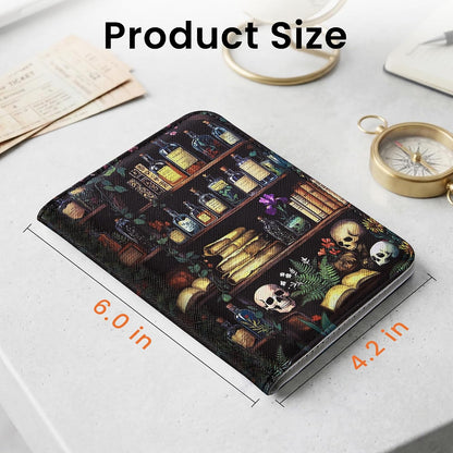 Mayski Passport Holder for Travel, Cute Passport Cover for Men and Women, 2 Pack family Passport Wallet, Flowers