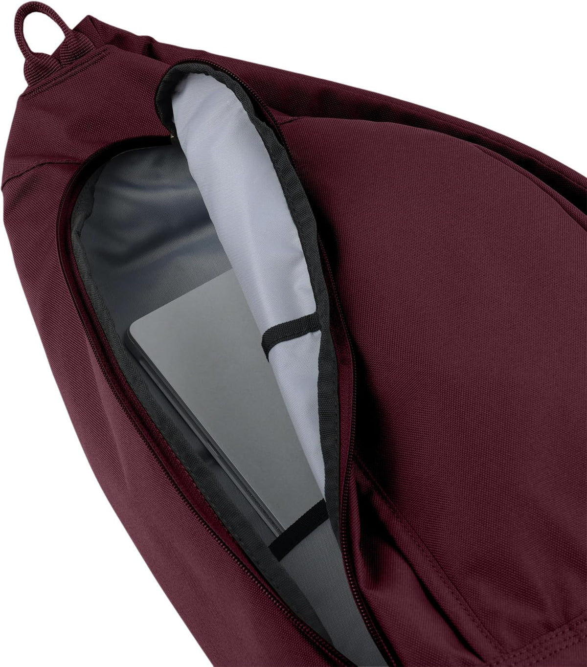 Durable Sling Bag, Crossbody Backpack with Side Release Buckle, Tablet Sleeve and Adjustable Strap, Port