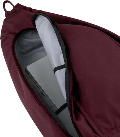 Durable Sling Bag, Crossbody Backpack with Side Release Buckle, Tablet Sleeve and Adjustable Strap, Port