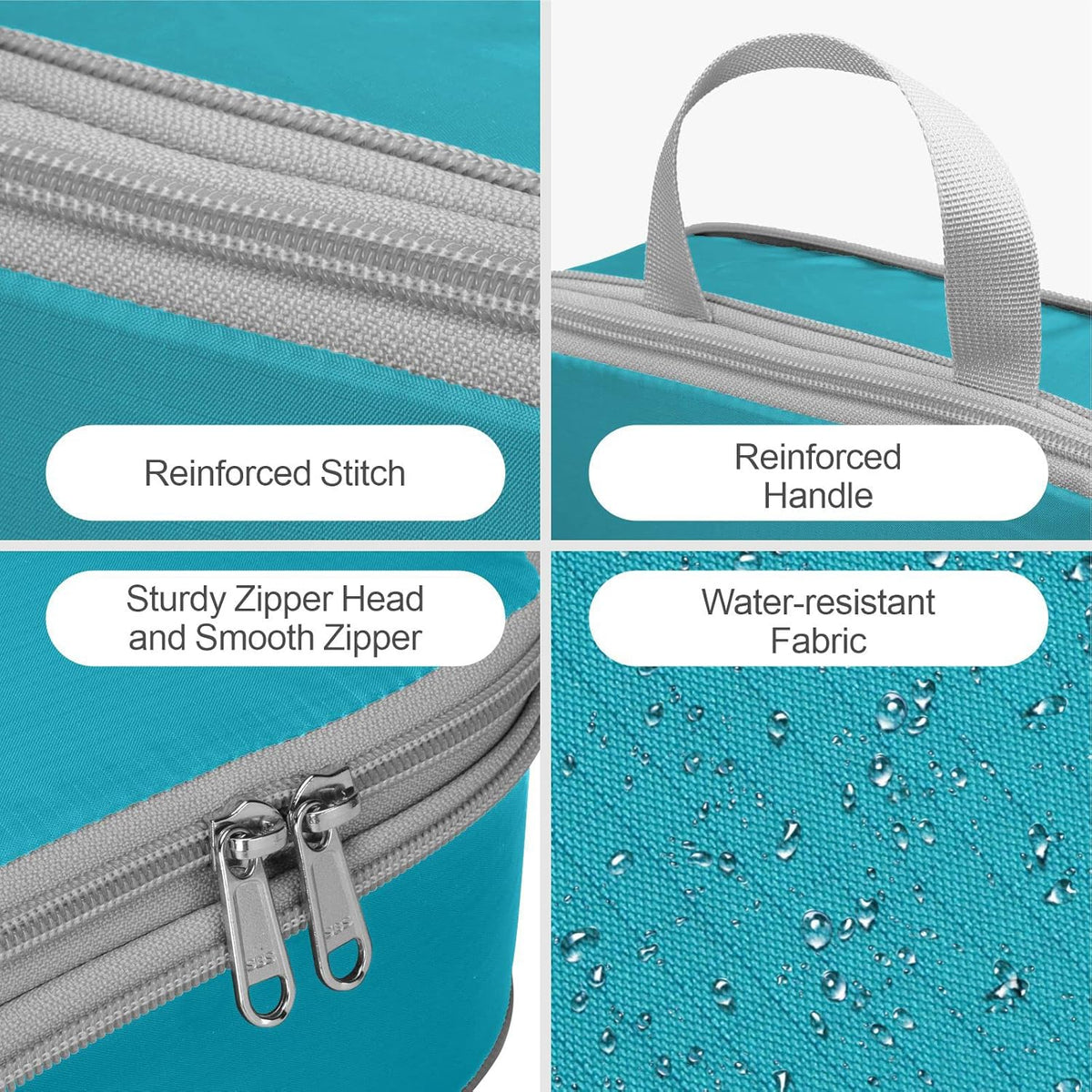 Compression Packing Cubes for Travel Women - Lightweight Luggage Organizers Bag Packing Cubes for Carry on Suitcases