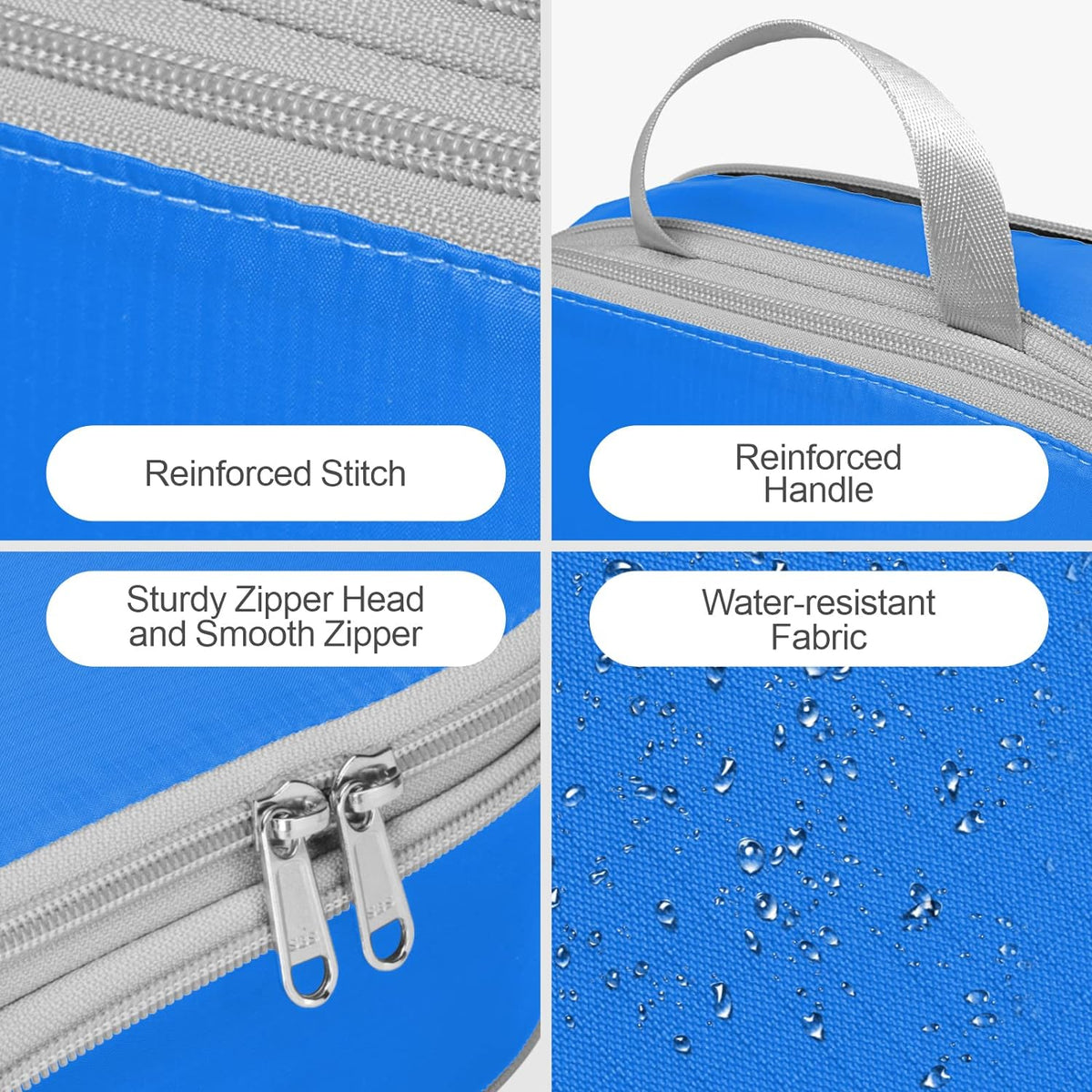 Compression Packing Cubes for Travel Women - Lightweight Luggage Organizers Bag Packing Cubes for Carry on Suitcases