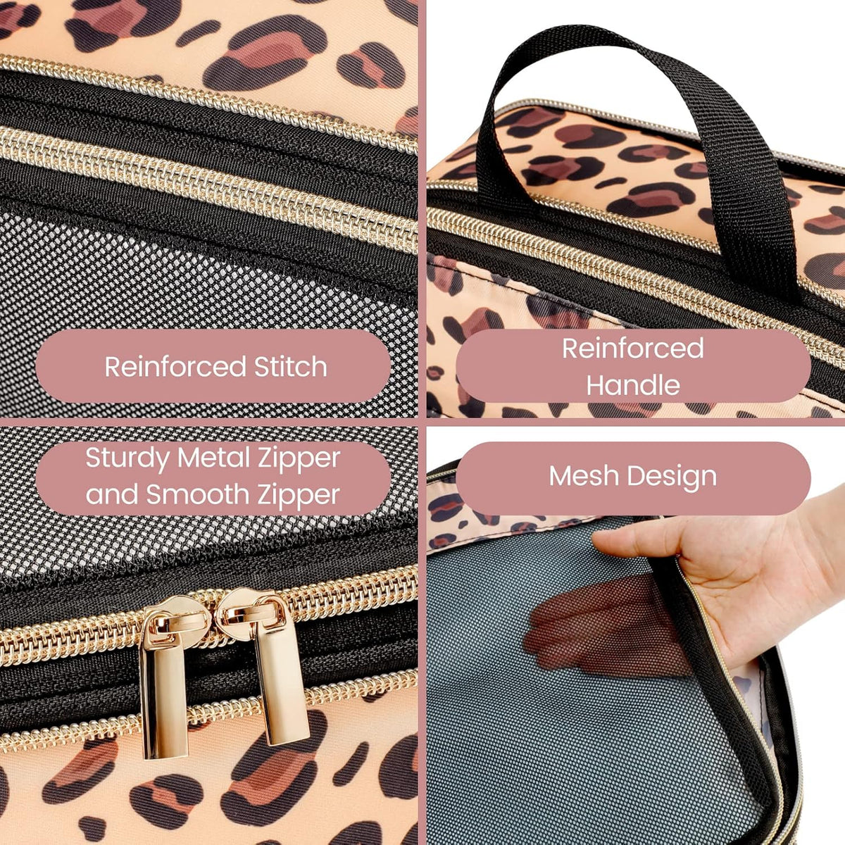 Compression Packing Cubes for Travel Women - Lightweight Luggage Organizers Bag Packing Cubes for Carry on Suitcases