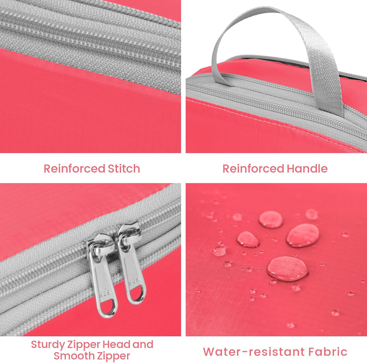 Compression Packing Cubes for Travel Women - Lightweight Luggage Organizers Bag Packing Cubes for Carry on Suitcases