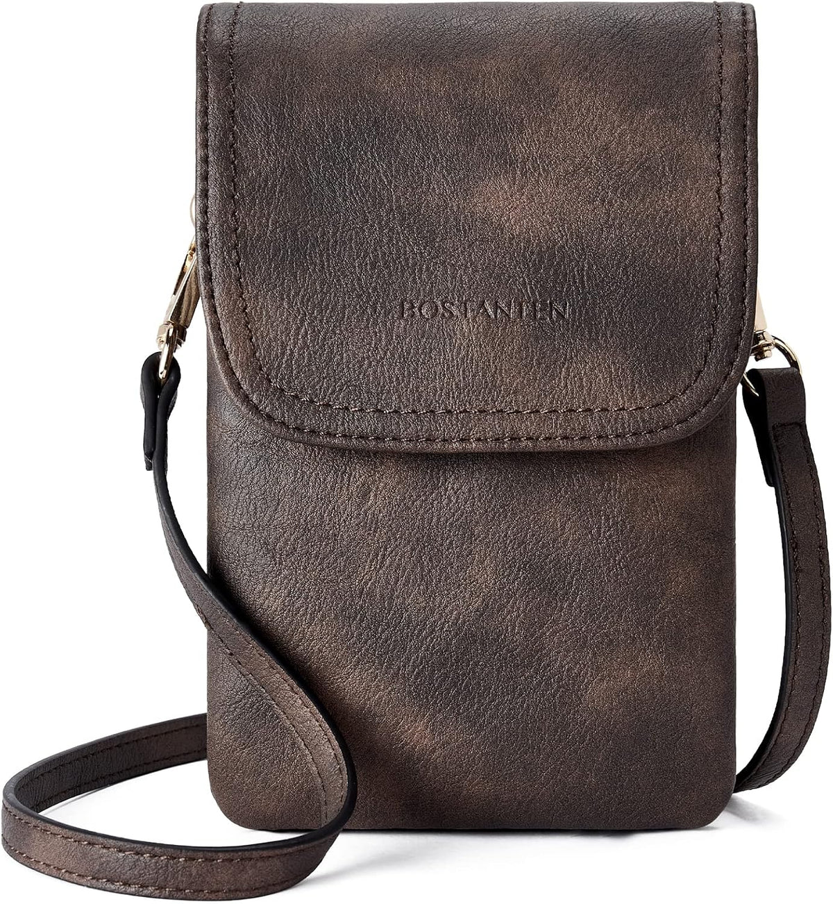 Vegan Leather Crossbody Bags for Women Designer Cell Phone Bag Wallet Purses Adjustable Strap