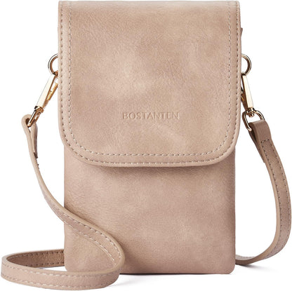 Vegan Leather Crossbody Bags for Women Designer Cell Phone Bag Wallet Purses Adjustable Strap