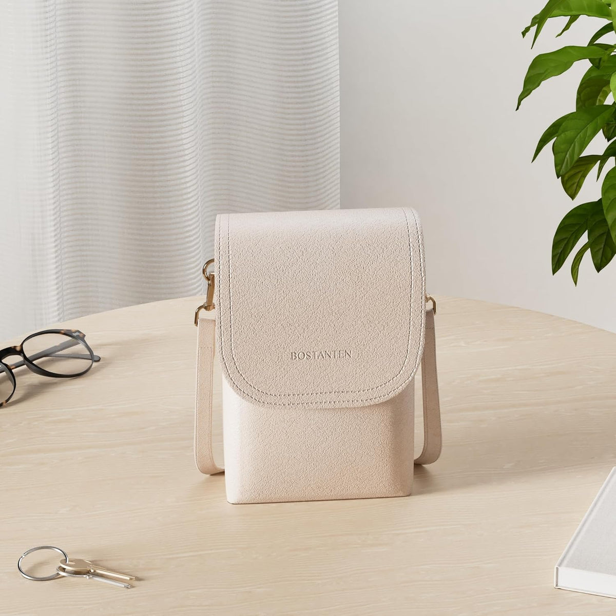 Vegan Leather Crossbody Bags for Women Designer Cell Phone Bag Wallet Purses Adjustable Strap