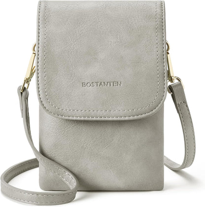 Vegan Leather Crossbody Bags for Women Designer Cell Phone Bag Wallet Purses Adjustable Strap