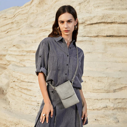 Vegan Leather Crossbody Bags for Women Designer Cell Phone Bag Wallet Purses Adjustable Strap
