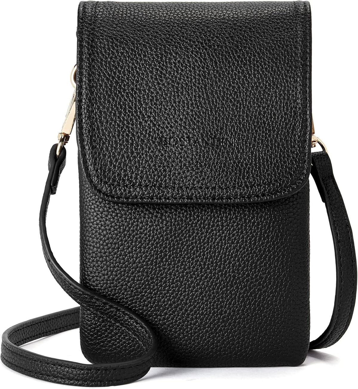 Vegan Leather Crossbody Bags for Women Designer Cell Phone Bag Wallet Purses Adjustable Strap