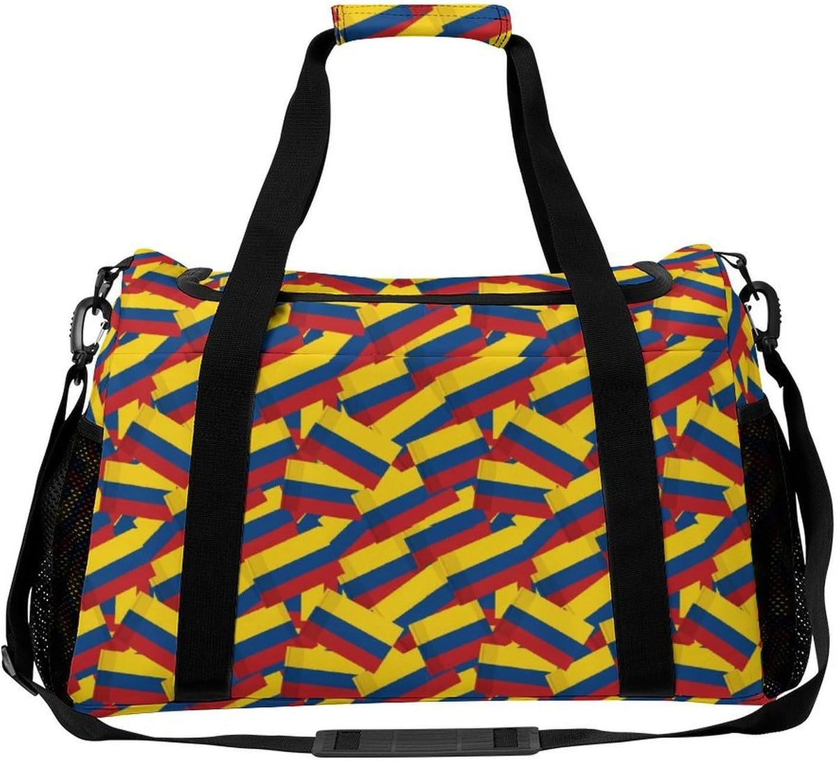 Lightweight Foldable Travel Duffel Bag Carry On Overnight Weekender Tote Bag for Women Yoga Gym