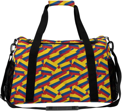 Lightweight Foldable Travel Duffel Bag Carry On Overnight Weekender Tote Bag for Women Yoga Gym