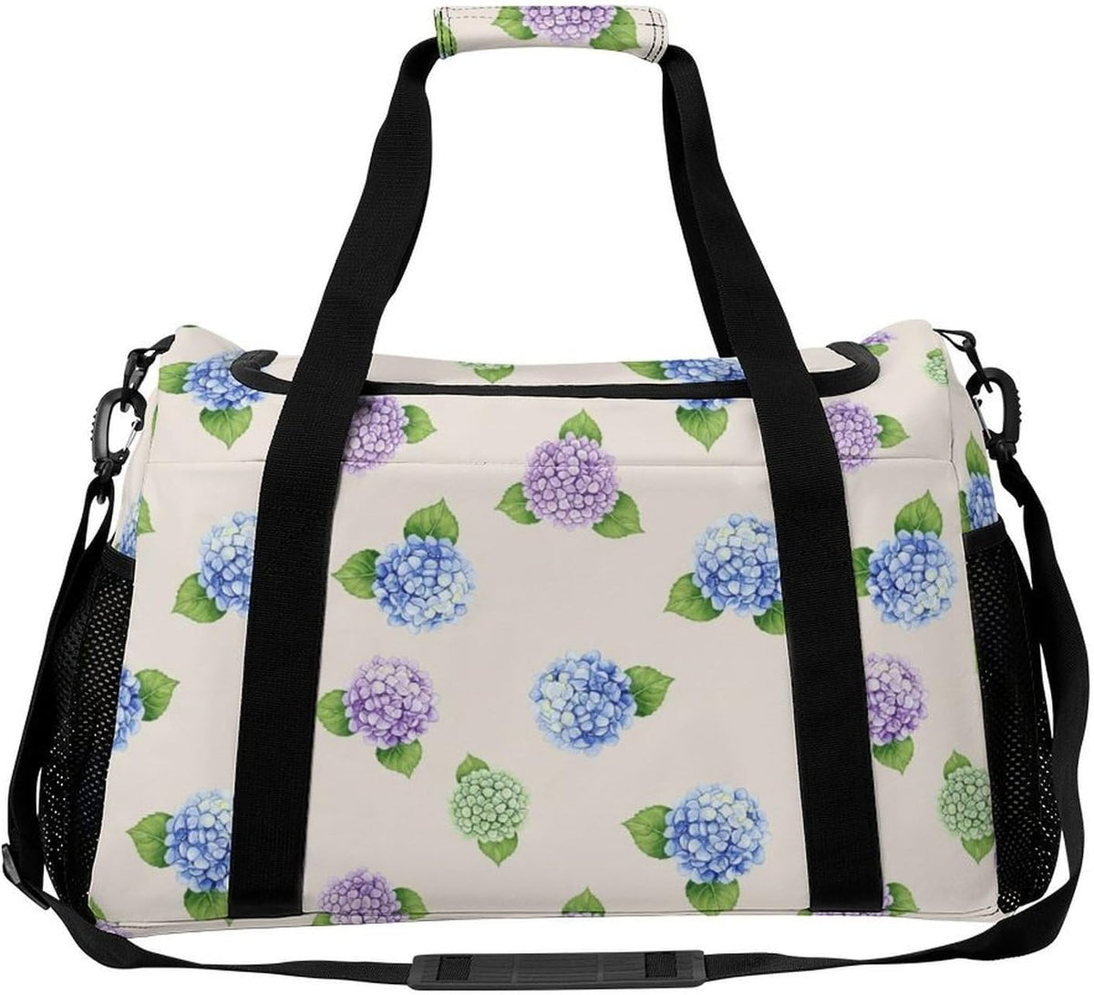 Lightweight Foldable Travel Duffel Bag Carry On Overnight Weekender Tote Bag for Women Yoga Gym