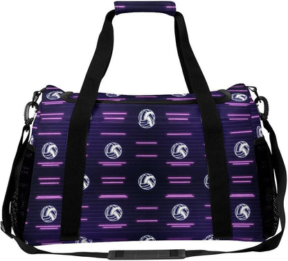 Lightweight Foldable Travel Duffel Bag Carry On Overnight Weekender Tote Bag for Women Yoga Gym