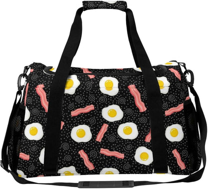 Lightweight Foldable Travel Duffel Bag Carry On Overnight Weekender Tote Bag for Women Yoga Gym