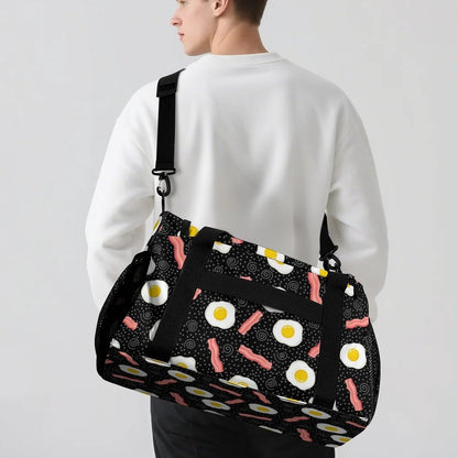 Lightweight Foldable Travel Duffel Bag Carry On Overnight Weekender Tote Bag for Women Yoga Gym