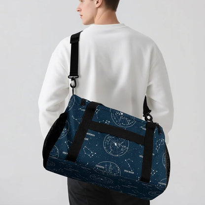 Lightweight Foldable Travel Duffel Bag Carry On Overnight Weekender Tote Bag for Women Yoga Gym