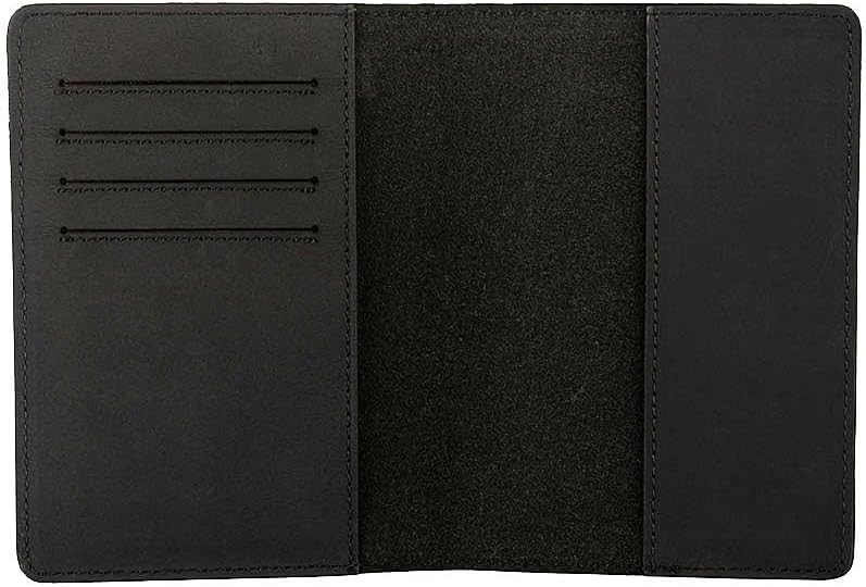 RFID Blocking Passport Holder Travel Wallet (Brown)