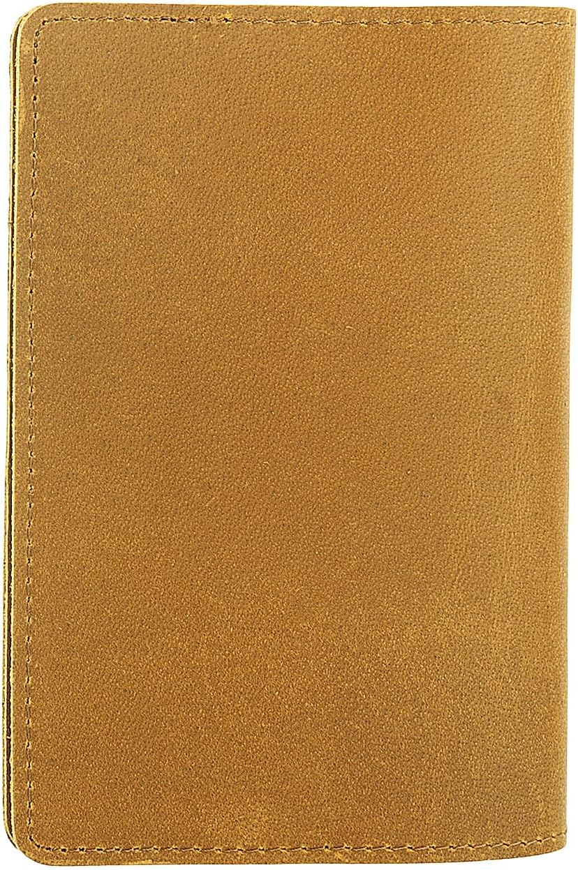 RFID Blocking Passport Holder Travel Wallet (Brown)