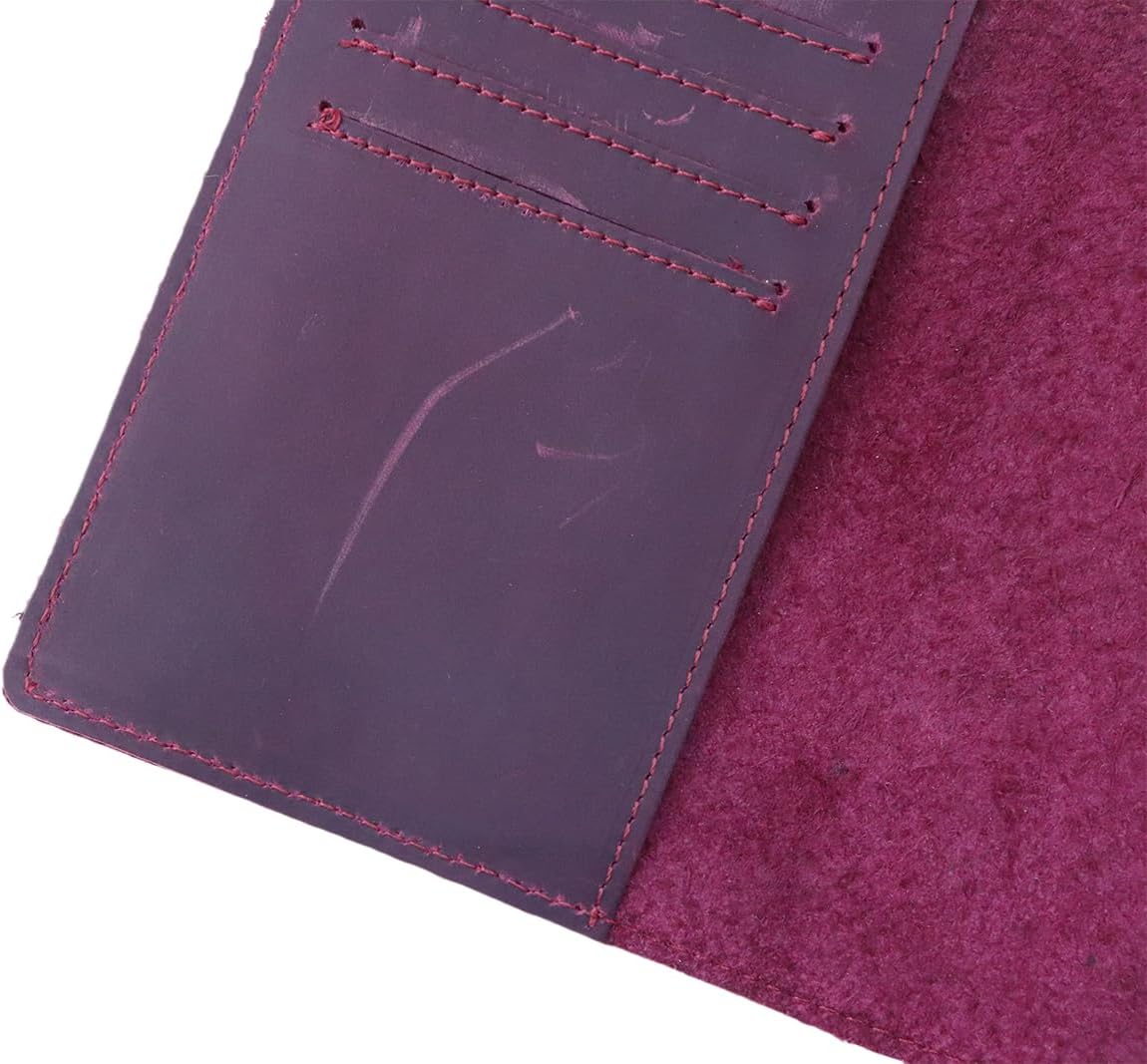 RFID Blocking Passport Holder Travel Wallet (Brown)