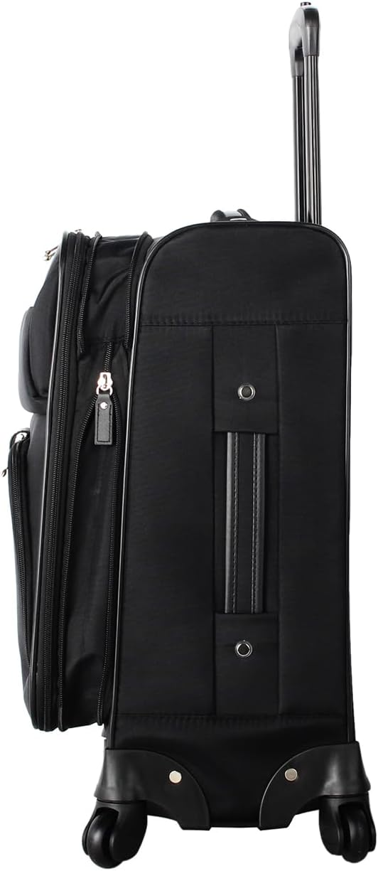 Carry on Luggage Collection - Designer Lightweight Softside Expandable Suitcase- 20 Inch Carry On Bag with 4-Rolling Spinner Wheels