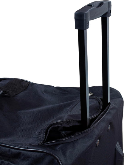 Rolling Duffel Bag, Black, 22" - Colors A