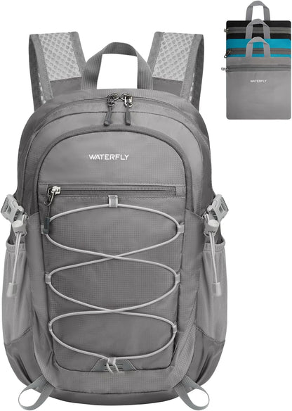 Small Lightweight Packable Backpack, Mini Foldable Travel Daypack | 15L, Ultra Light, Breathable Shoulder Strap, Outdoor Hiking Day Pack for Women Men, Multiple Pockets, Everyday Carry, Blue