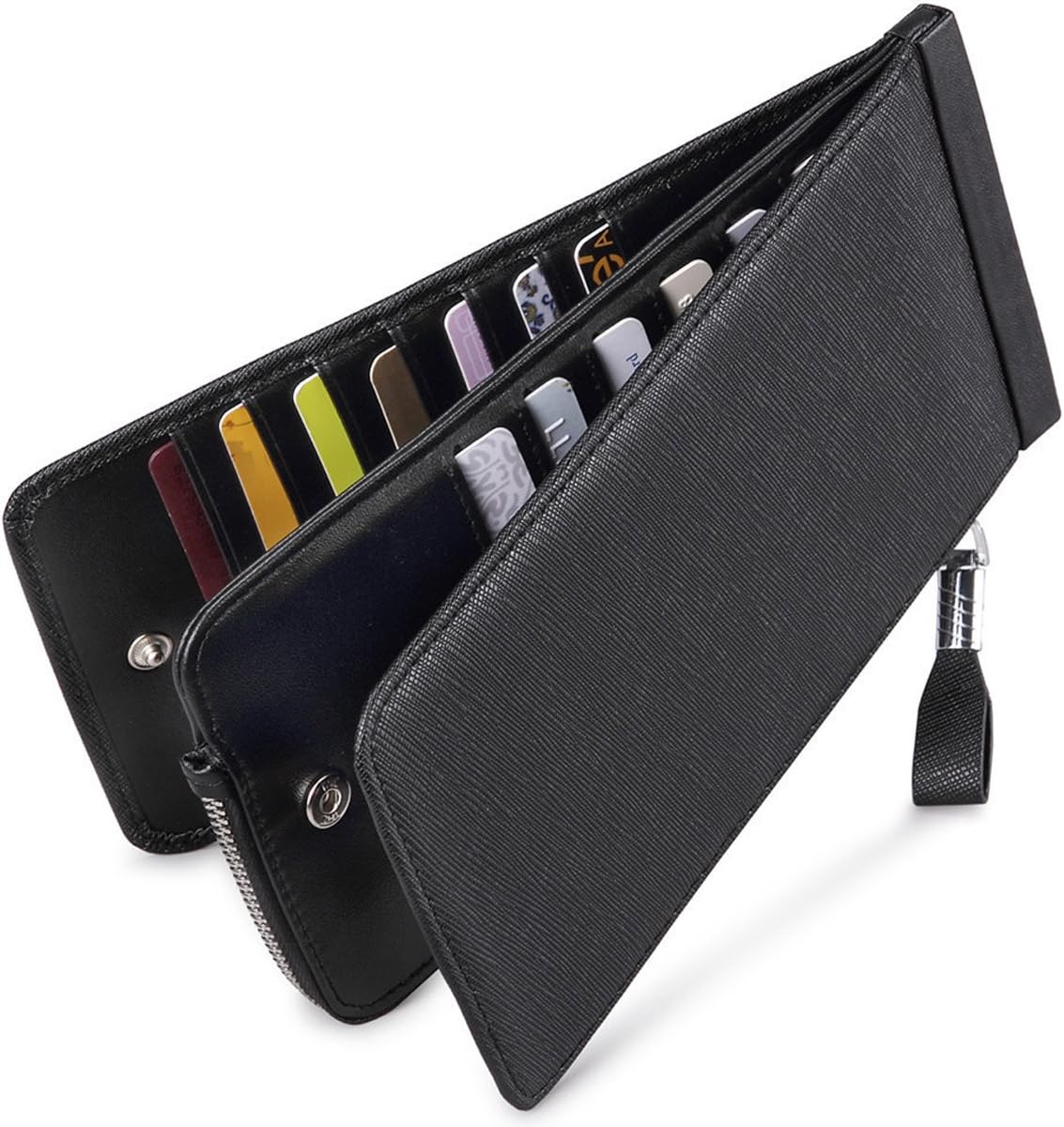 RFID Wallet Women Large Size Bifold Multi Card Wallet Case with Zipper Pocke Credit Card Holder for Women | Credit Card Holder