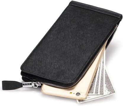 RFID Wallet Women Large Size Bifold Multi Card Wallet Case with Zipper Pocke Credit Card Holder for Women | Credit Card Holder