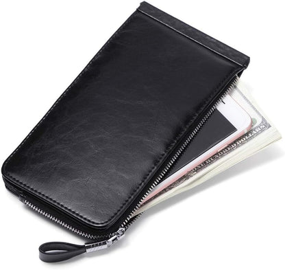 RFID Wallet Women Large Size Bifold Multi Card Wallet Case with Zipper Pocke Credit Card Holder for Women | Credit Card Holder