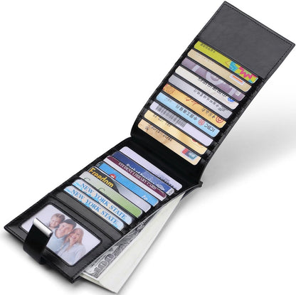 RFID Wallet Women Large Size Bifold Multi Card Wallet Case with Zipper Pocke Credit Card Holder for Women | Credit Card Holder