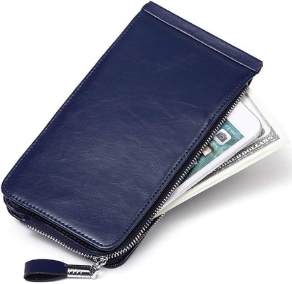 RFID Wallet Women Large Size Bifold Multi Card Wallet Case with Zipper Pocke Credit Card Holder for Women | Credit Card Holder