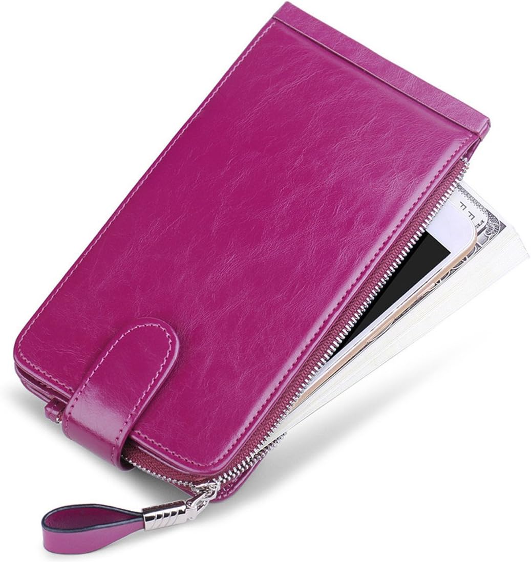 RFID Wallet Women Large Size Bifold Multi Card Wallet Case with Zipper Pocke Credit Card Holder for Women | Credit Card Holder