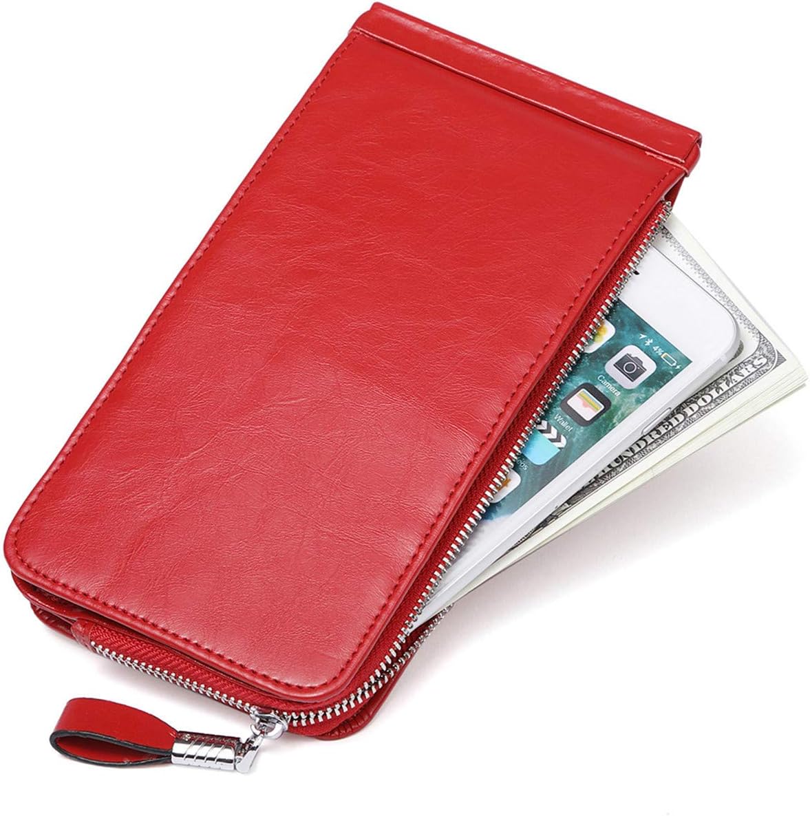 RFID Wallet Women Large Size Bifold Multi Card Wallet Case with Zipper Pocke Credit Card Holder for Women | Credit Card Holder