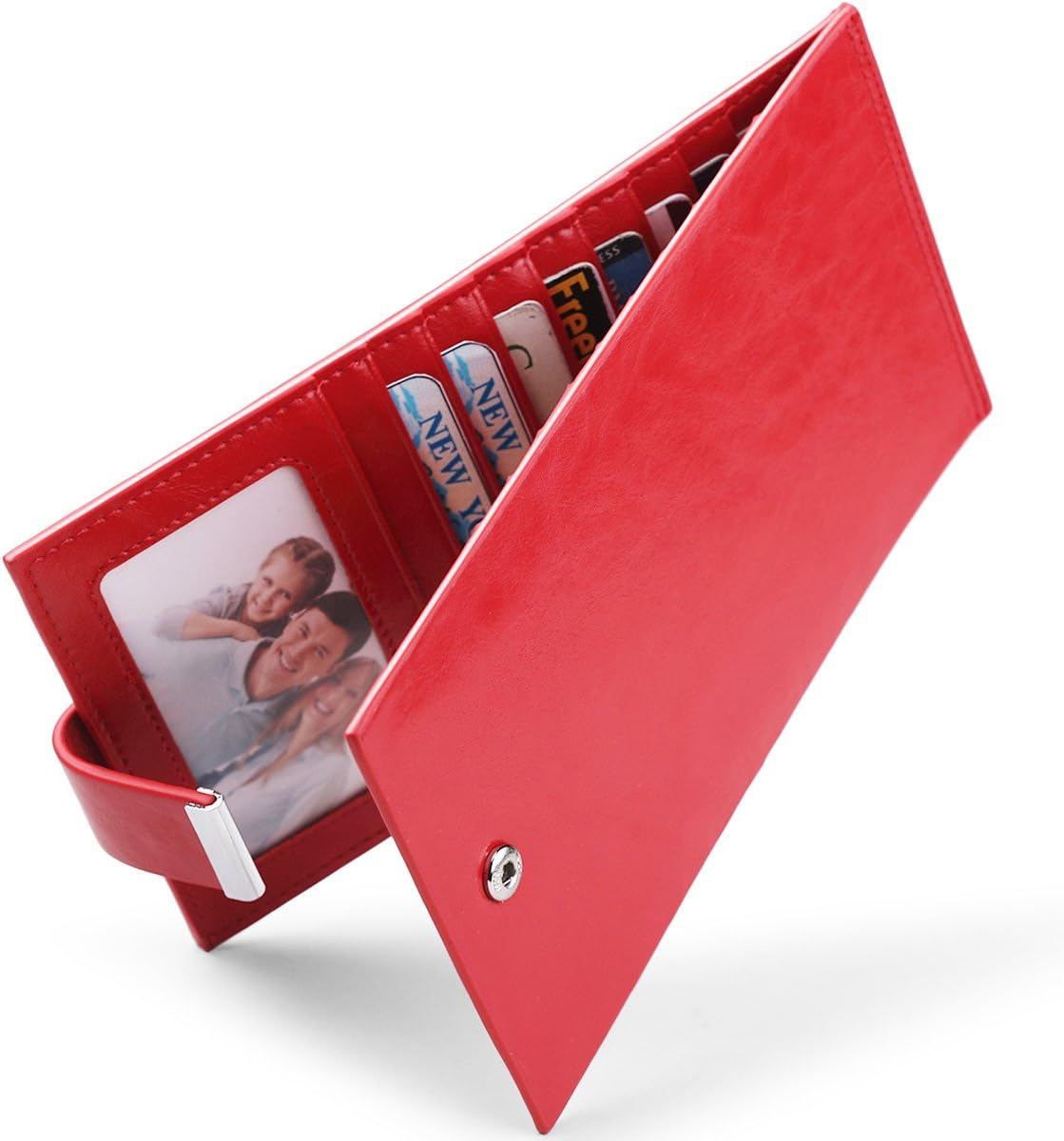 RFID Wallet Women Large Size Bifold Multi Card Wallet Case with Zipper Pocke Credit Card Holder for Women | Credit Card Holder