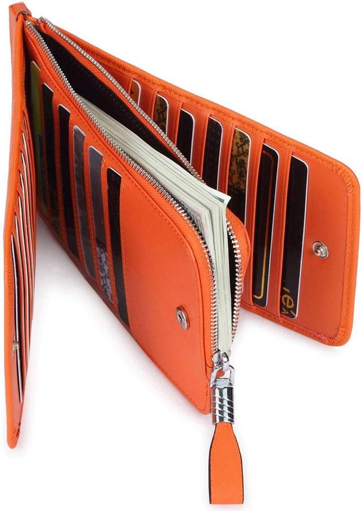 RFID Wallet Women Large Size Bifold Multi Card Wallet Case with Zipper Pocke Credit Card Holder for Women | Credit Card Holder