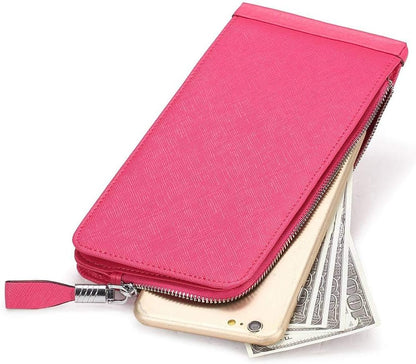 RFID Wallet Women Large Size Bifold Multi Card Wallet Case with Zipper Pocke Credit Card Holder for Women | Credit Card Holder