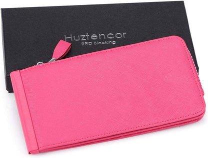 RFID Wallet Women Large Size Bifold Multi Card Wallet Case with Zipper Pocke Credit Card Holder for Women | Credit Card Holder