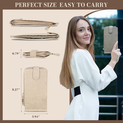 RFID Wallet Women Large Size Bifold Multi Card Wallet Case with Zipper Pocke Credit Card Holder for Women | Credit Card Holder
