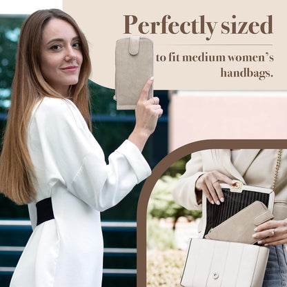 RFID Wallet Women Large Size Bifold Multi Card Wallet Case with Zipper Pocke Credit Card Holder for Women | Credit Card Holder