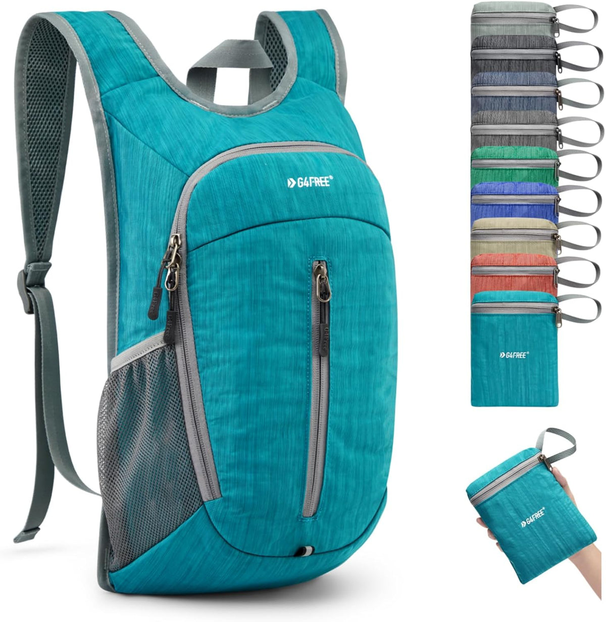 10L Hiking Backpack Small Travel Hiking Daypack Lightweight Packable Backpack Casual Foldable Shoulder Bag | Lightweight Packable Daypack, Casual Foldable Shoulder Bag