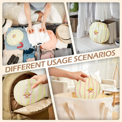 Women Travel Underwear Organizer Bag Large Soft Bra Packing Cubes | Portable, Luggage Travel Bag, for Underpants Socks Small Clothes